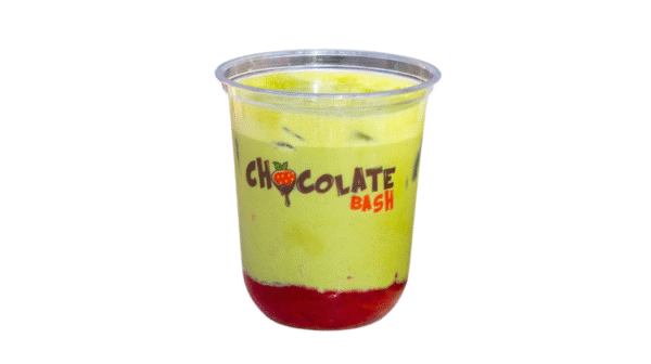 STRAWBERRY MATCHA LATTE