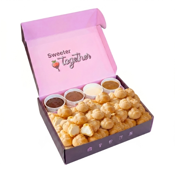 Cream Puffs Catering Box