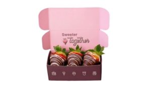 3 Chocolate Strawberry Gift