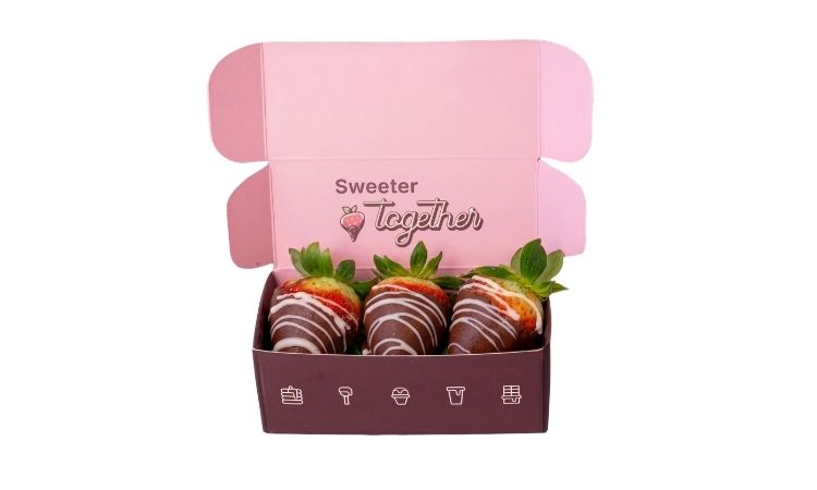 3 Chocolate Strawberry Gift