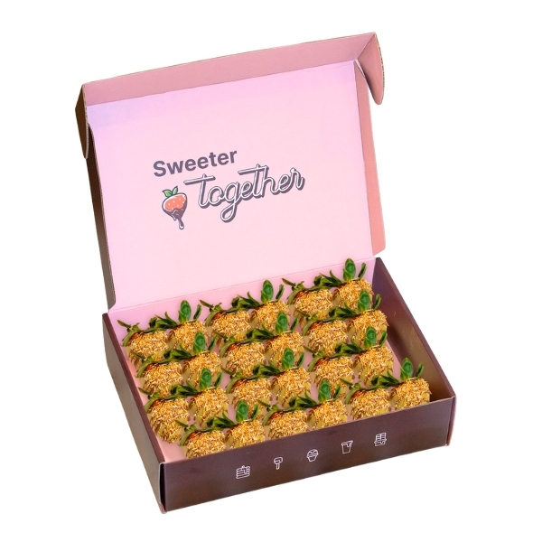 Dubai Strawberries Catering Box