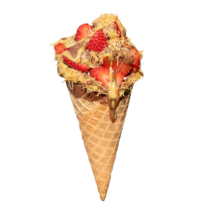 Dubai Strawberry Cone