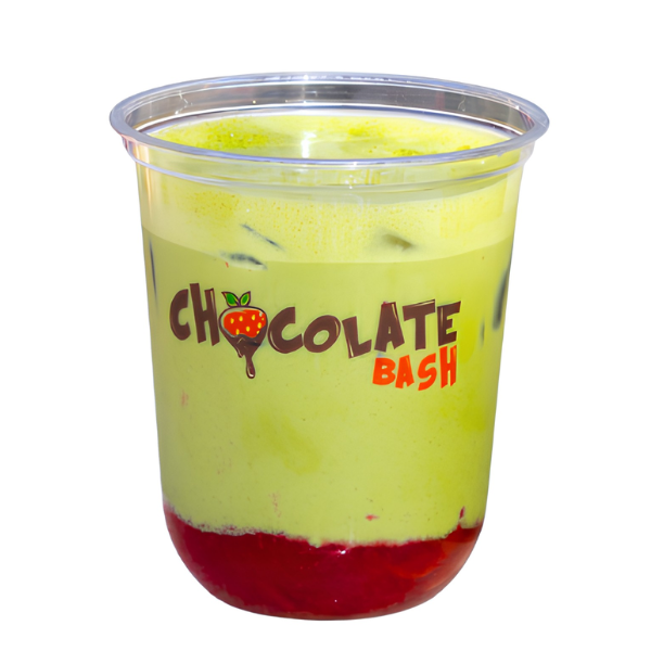 Strawberry Matcha Latte